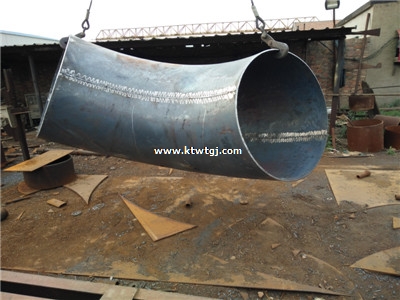 焊接弯头未出坡口